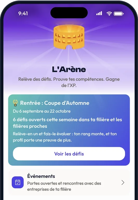 L'Arène : les défis de ta filière et la coupe de la saison